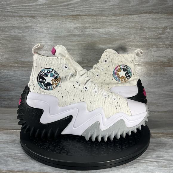 Converse Women’s Run Star Motion Platform 90's Marbled A00554C Sneakers Size 7.5 - Picture 2 of 9